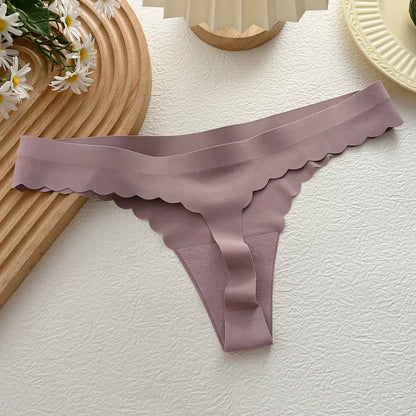 Free Shipping For Seamless Low-Rise Panties - No Trace G-String Thongs (S-XL)