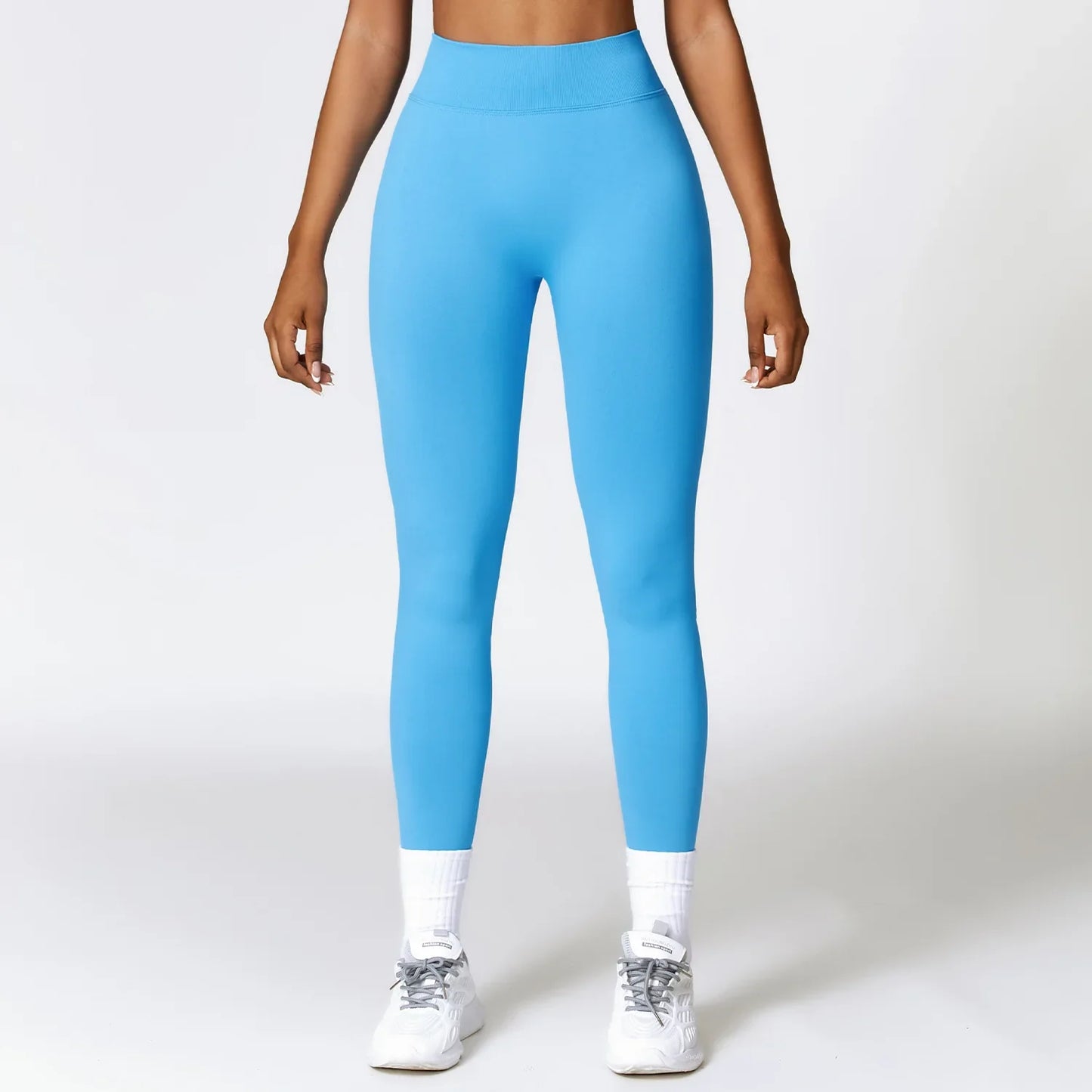 Free Shipping For Seamless High-Waist Yoga Leggings - Sculpt & Stretch (S-L)