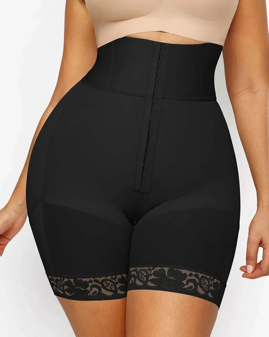 Free Shipping For High Waist Booty Shorts - 3-Boned Sculpt, Tummy Control for Women's Flawless Silhouette ( S-XXXL)