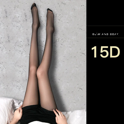 Free Shipping For Sleek Silk Pantyhose - Sheer Elegance and Comfort