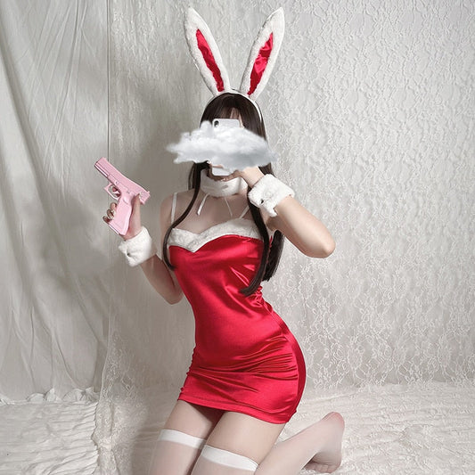 Free Shipping For Sexy Lingerie Playboy Bunny Dress