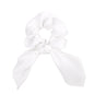 Free shipping for New Chiffon Bowknot Elastic Hair Bands For Women Girls Solid Color Scrunchies Headband Hair Ties Ponytail Holder Hair Accessorie