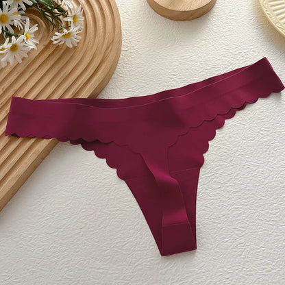 Free Shipping For Seamless Low-Rise Panties - No Trace G-String Thongs (S-XL)