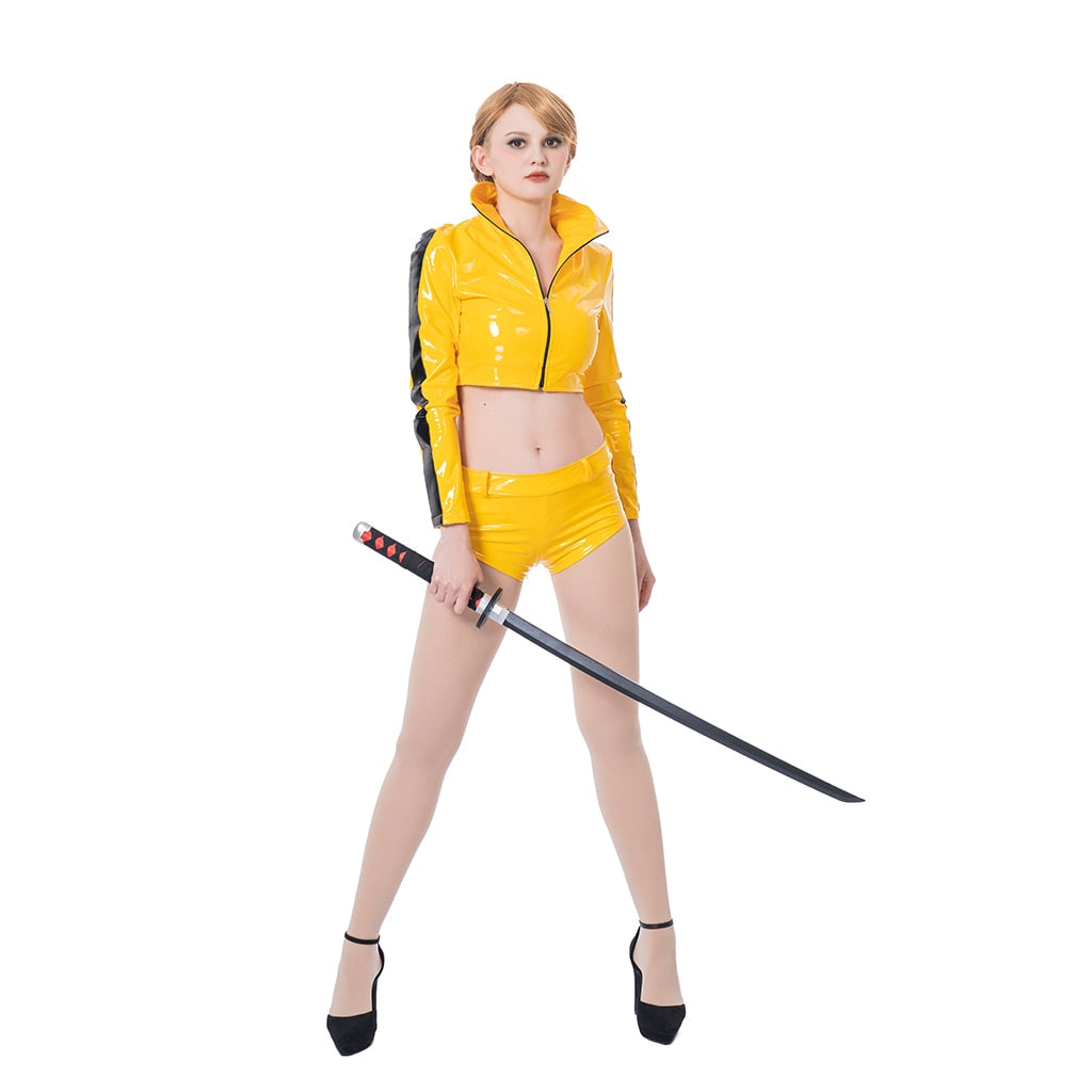 Free Shipping For Sexy Kill Bill Costume