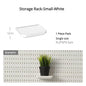 Free Shipping ForPegboard Wall Panels Pegboard Wall Organizer Mounting Display Diy Pegboard Kit Tool Storage Panel Board Rack Bathroom Kitchen