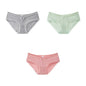 Free Shipping For Low-Rise Cotton Briefs with Lace Detailing - Soft Women's Underpants (M-L)