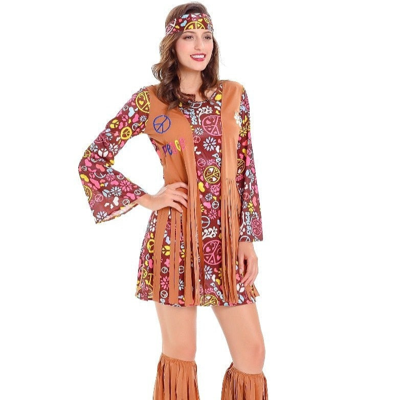 Free Shipping For Sexy Hippie Costume