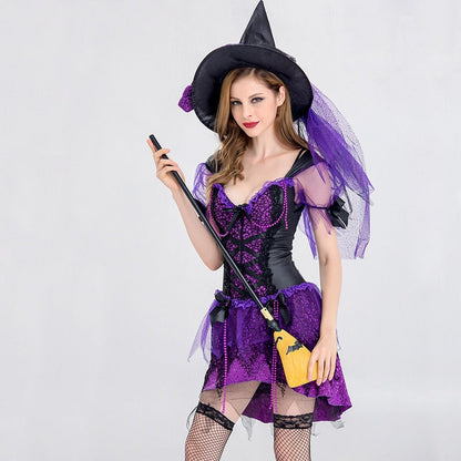 Free Shipping For Sexy Witch Halloween Costume