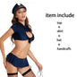 Free Shipping For Police Officer Costume