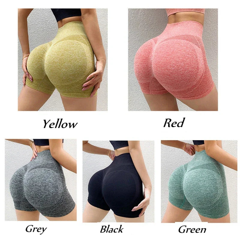 Free Shipping For High Waist Yoga Shorts - Lift Butt Fitness for Yoga & Gym (S-XL)