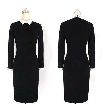 Clearance Women's Pencil Stretch Office Dress