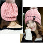 Women's Winter Warm Hats Braided Crochet Hats Ski Beanie Caps Earmuff Knitting Cap