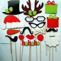 New Fashion 17Pcs And 47Pcs DIY Props Wedding Moustache Lips Christmas Party Mask-Homeunderwear