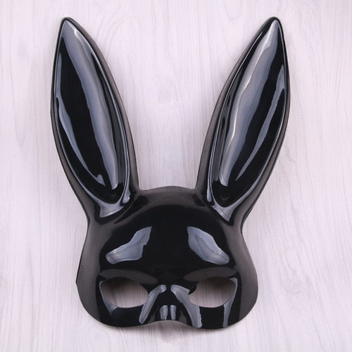 Free Shipping For Black Bunny Mask