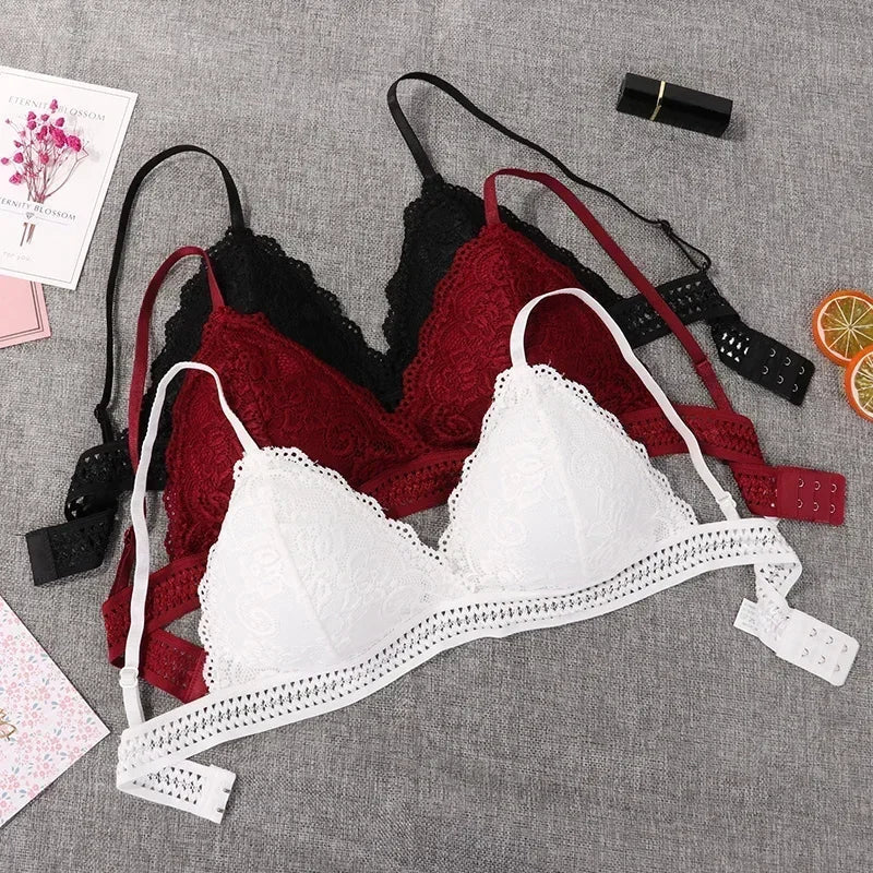 Free Shipping For Lace Beauty Back Bra - Comfortable Deep V Design