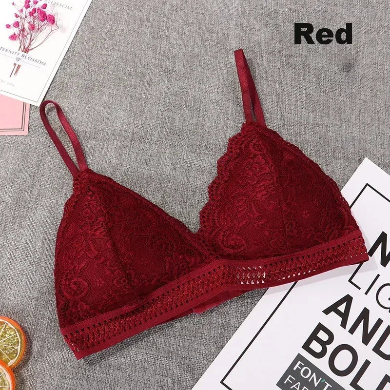 Lace Beauty Back Bra - Comfortable Deep V Design