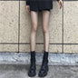 Free Shipping For Long Hollow Out Fishnet Stockings - High-Waist Black Pantyhose