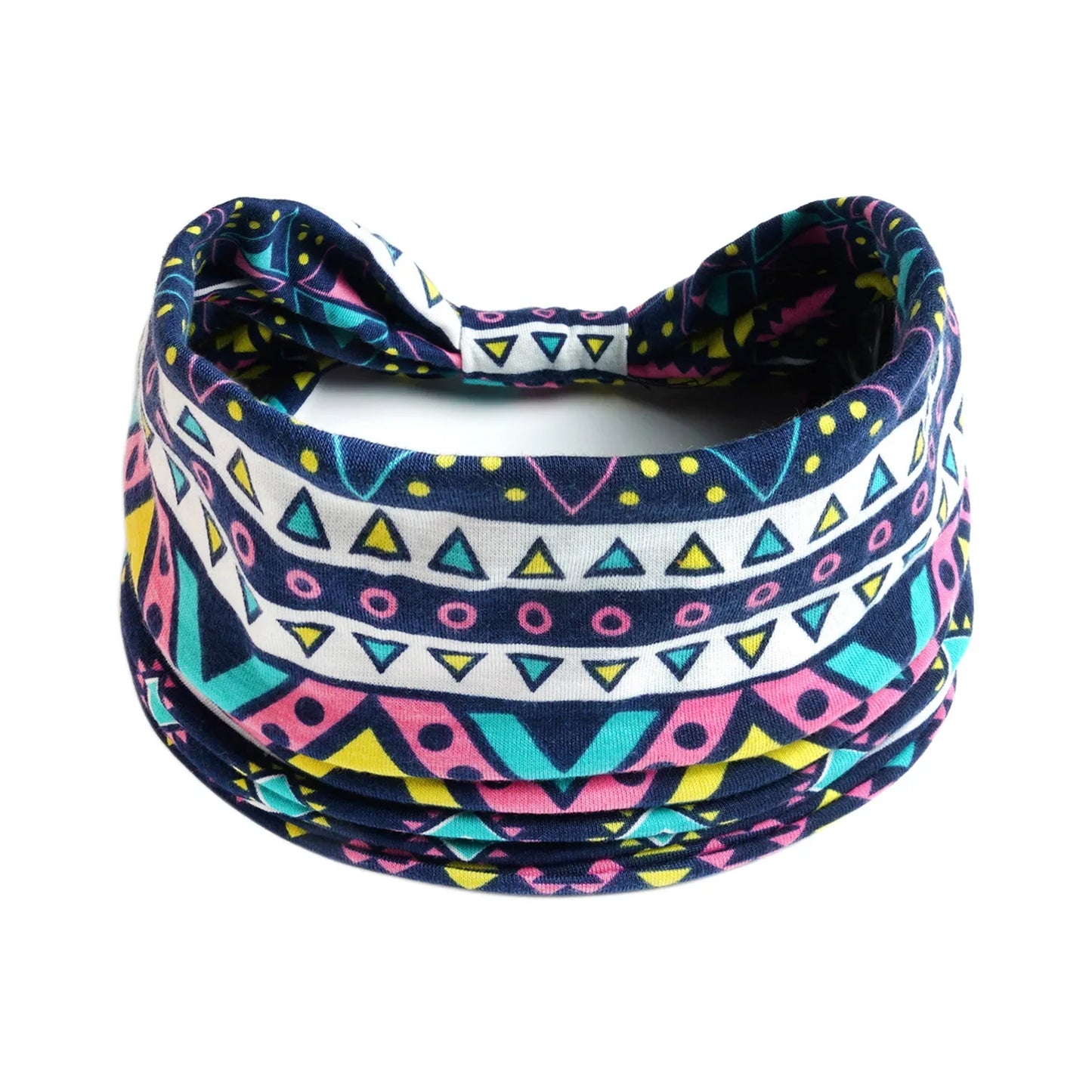 Free shipping for Wide Bandana headbands for Women  Bandeau Headbands Knot Hair Scarf Bands Stretch Floral Printed Non Slip Headbands Elastic