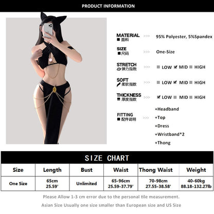 Free Shipping For Sexy Cat Woman Costume