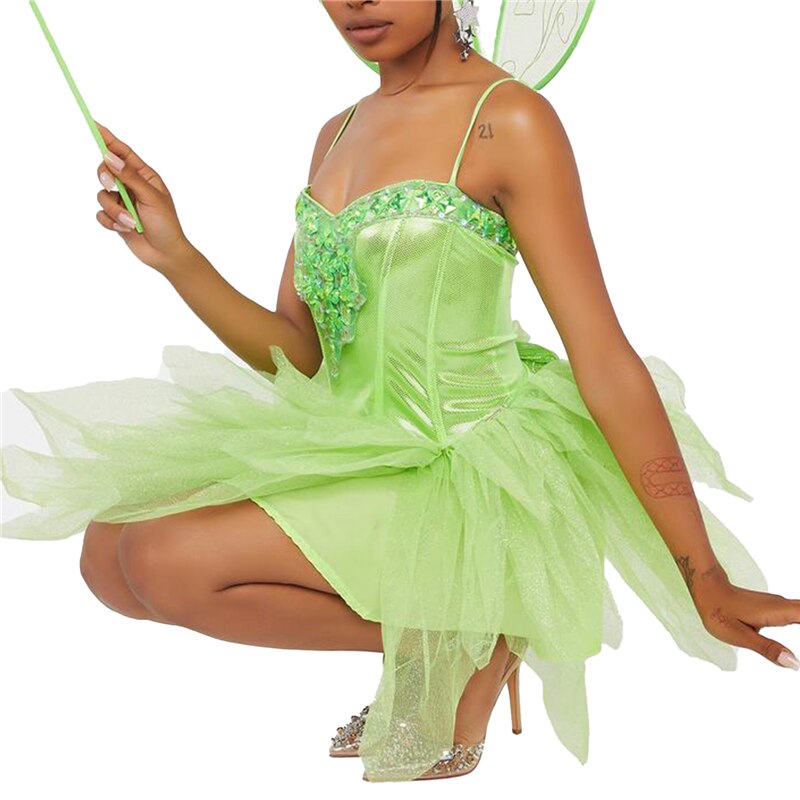 Free Shipping For  Sexy Tinkerbell Costume