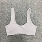 Shockproof Fitness Bra - Curved Hem, Slim Fit (S-L)