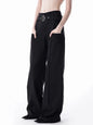 Free Shipping For 'No Clue' Buckle Belt Wide-Leg Pants