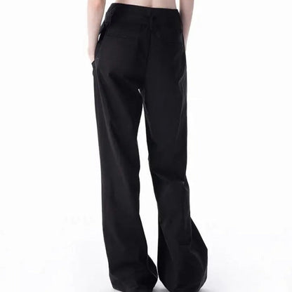 Free Shipping For 'No Clue' Buckle Belt Wide-Leg Pants