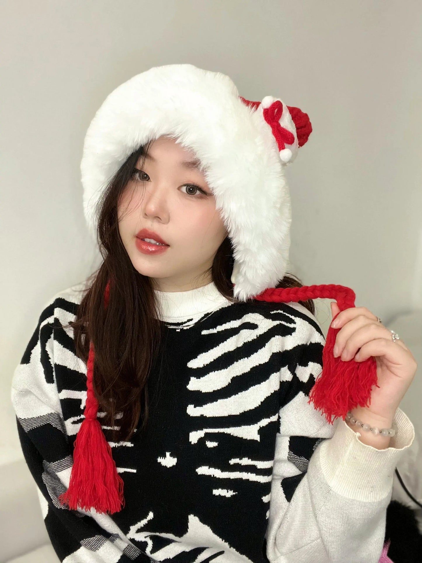 Free Shipping For 'Snow Bear' Kawaii Holiday Tassel Hat