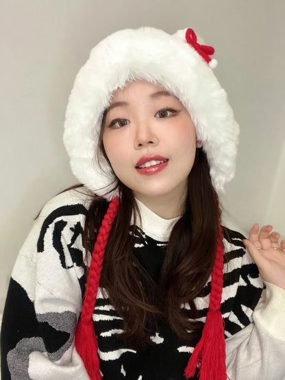 Free Shipping For 'Snow Bear' Kawaii Holiday Tassel Hat