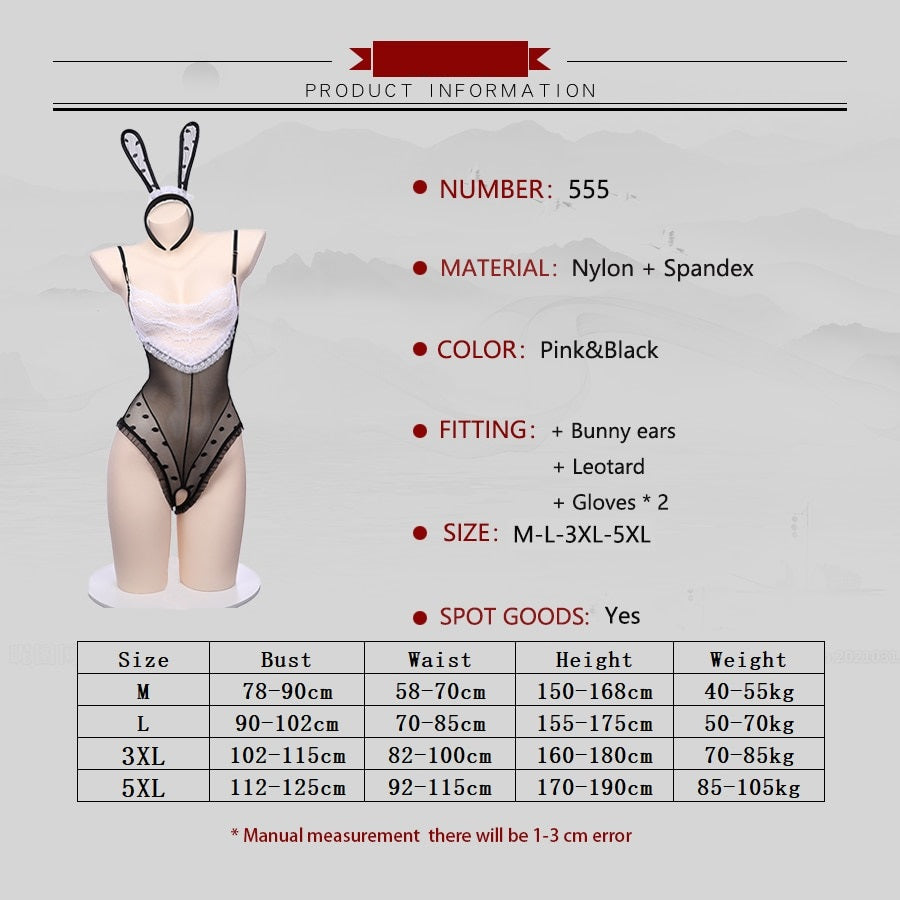 Free Shipping For Playboy Bunny Corset Costume