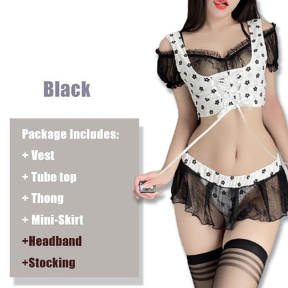 Free Shipping For Kawaii Sexy Maid Costume