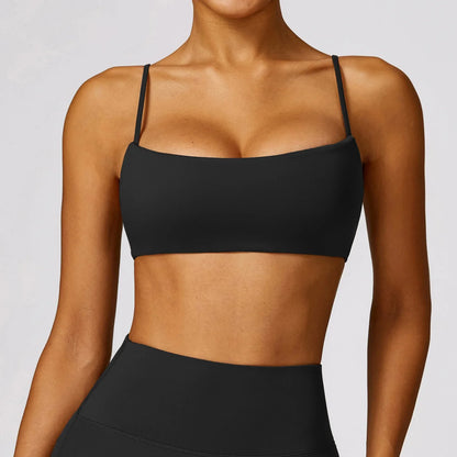 Push-Up Sports Bra - Yoga Gym Workout Crop Top (S-XL)