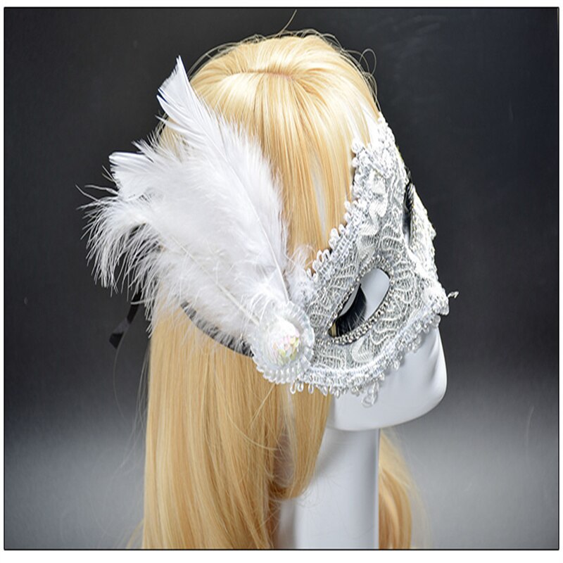 Free Shipping For Feathered Masquerade Mask