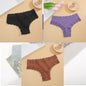 Free Shipping For Lace Brazilian Trio - 3Pcs Low Waist Cotton Panties Set (S-XL)