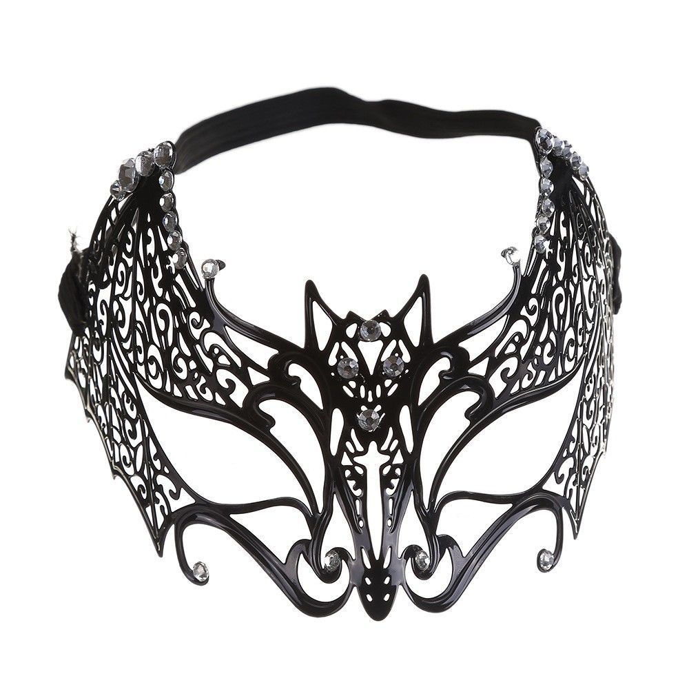 Free Shipping For Black Venetian Mask