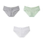 Free Shipping For Low-Rise Cotton Briefs with Lace Detailing - Soft Women's Underpants (M-L)