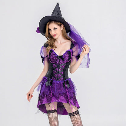 Free Shipping For Sexy Witch Halloween Costume