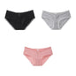 Free Shipping For Low-Rise Cotton Briefs with Lace Detailing - Soft Women's Underpants (M-L)