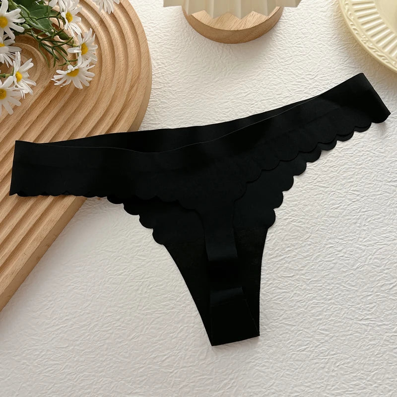 Free Shipping For Seamless Low-Rise Panties - No Trace G-String Thongs (S-XL)