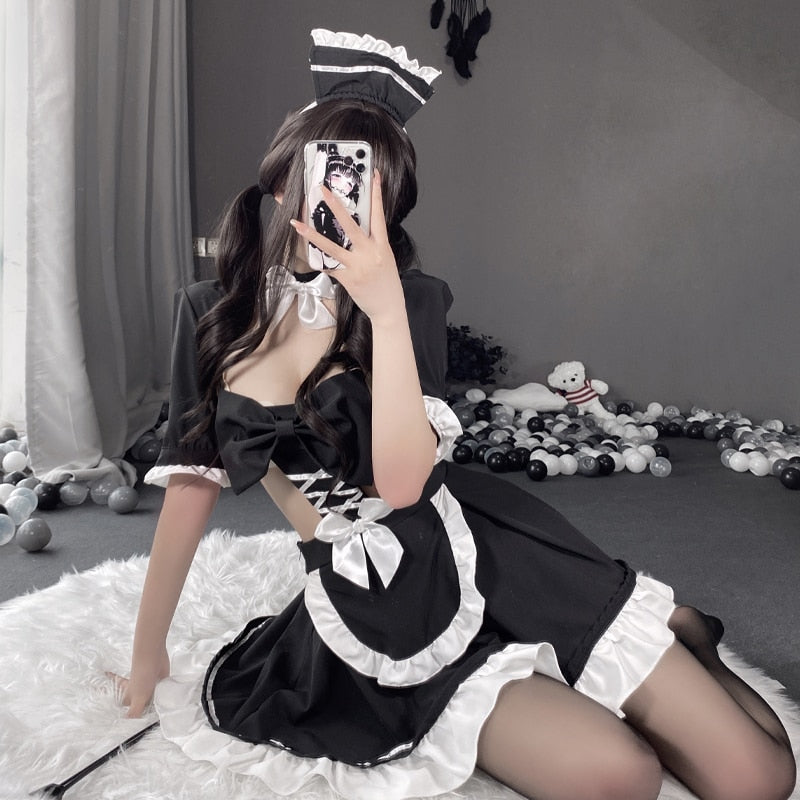 Free Shipping For Traditional Maid Outfit