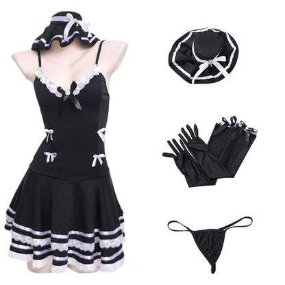 Free Shipping For Sexy Halloween Maid Costume