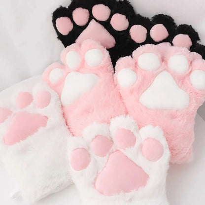 Free Shipping For 'Scratch' Furry Cat Paws Neko Gloves