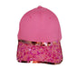 Free Shipping For  Women's Pink Sequin Embellished Baseball Hat