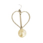 Free Shipping For  Handcrafted Heart Earrings with Pearl Drop