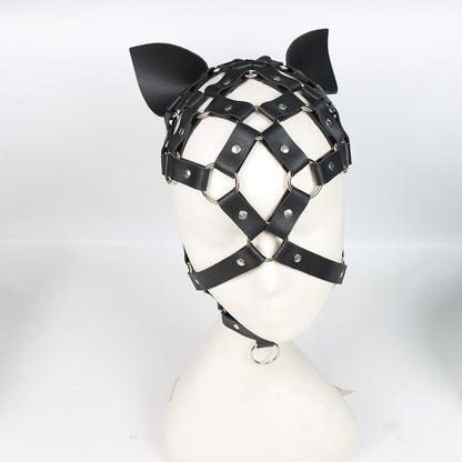 Free Shipping For Leather BDSM Mask