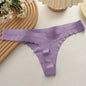 Free Shipping For Seamless Low-Rise Panties - No Trace G-String Thongs (S-XL)