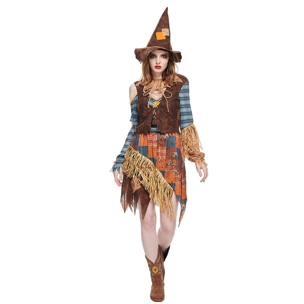 Free Shipping For Sexy Scarecrow Costume