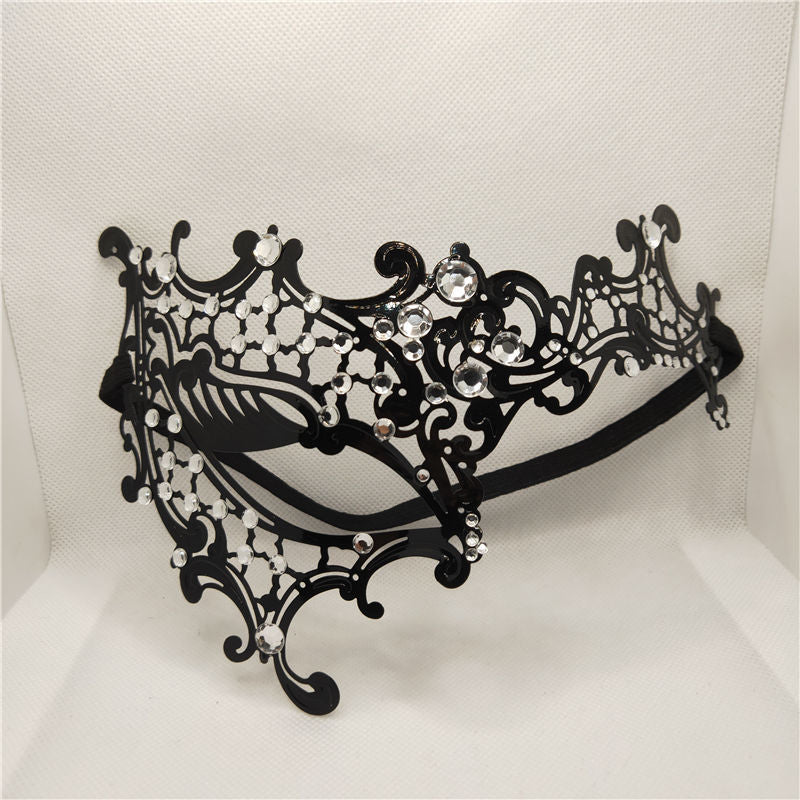 Free Shipping For Black Venetian Mask