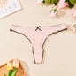 Free Shipping For Bow G-String Panties - Cotton Thongs For  Ladies (S-L)