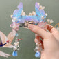 Free Shipping For Hivava Heavenly Butterfly Garden Cottagecore Princesscore Fairycore Soft Girl Kawaii Hair Comb Pin Accessory Set